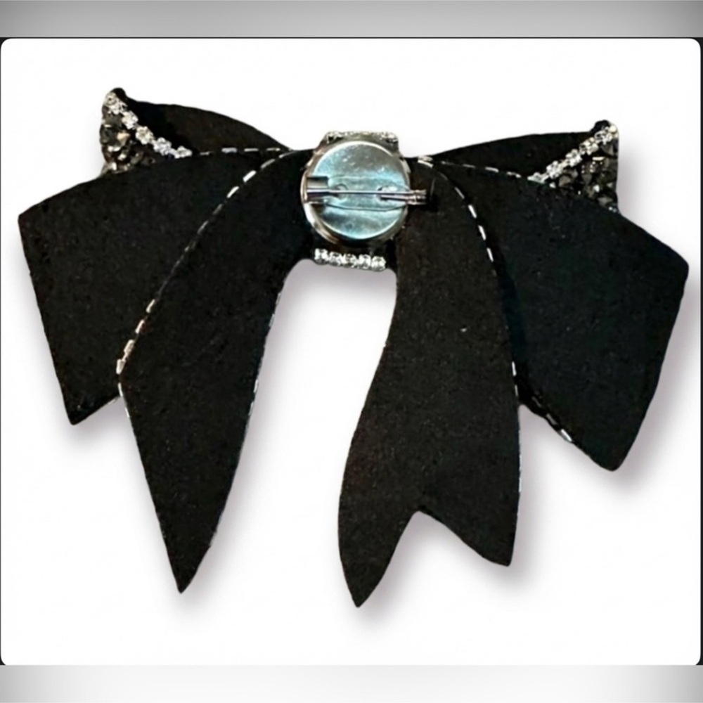 ✨NEW Regal Elegant Rhinestone Bow Tie - Picture 7 of 10